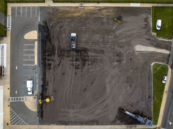 Parking Lot Excavation in Saint Charles