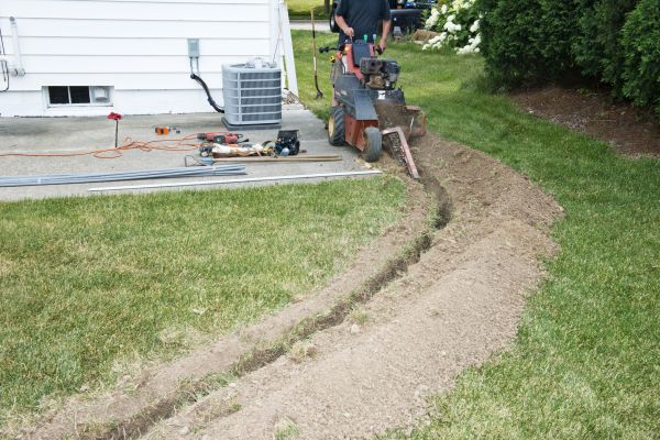 Cost of Electrical Trenching Service in Saint Charles