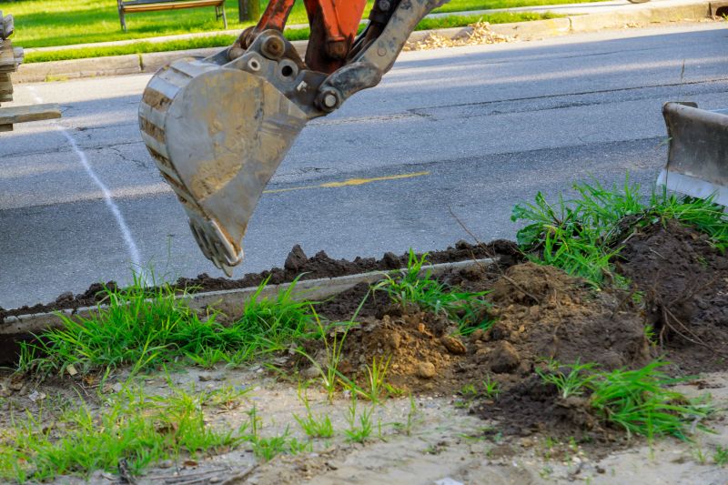 Sewer Line Excavation